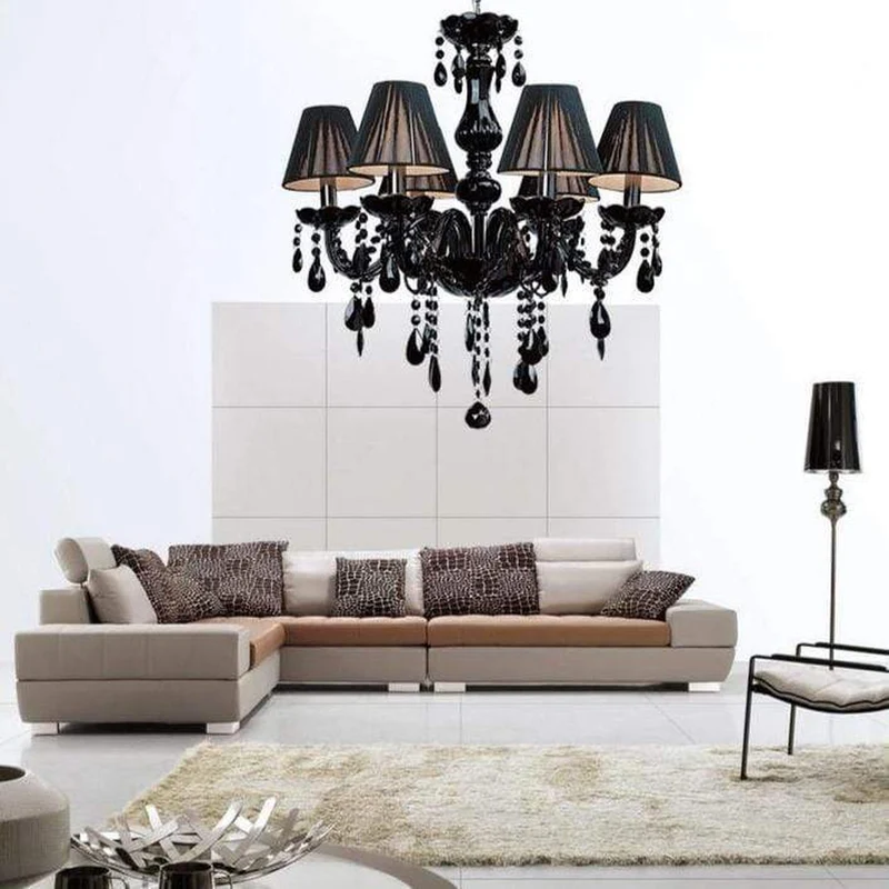 Lustre Style Industriel Noir
