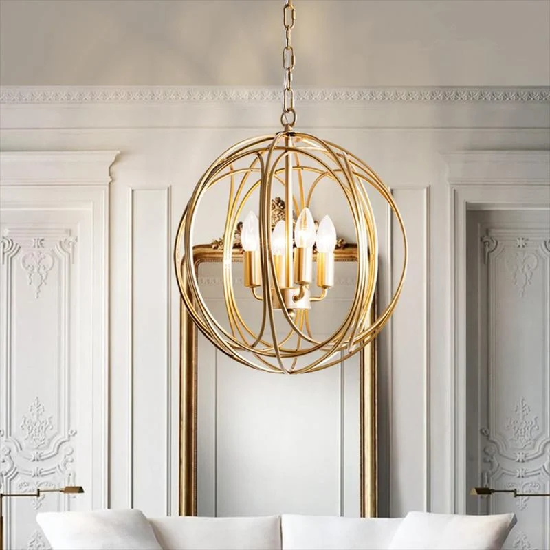 Lustre Salon Moderne Led