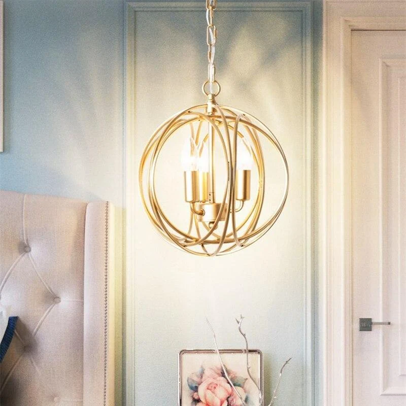 Lustre Salon Moderne Led