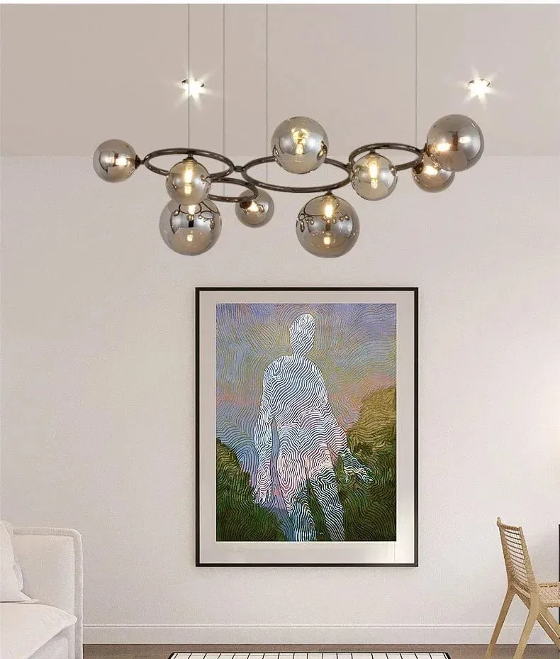 Lustre Pendant Moderne Globes