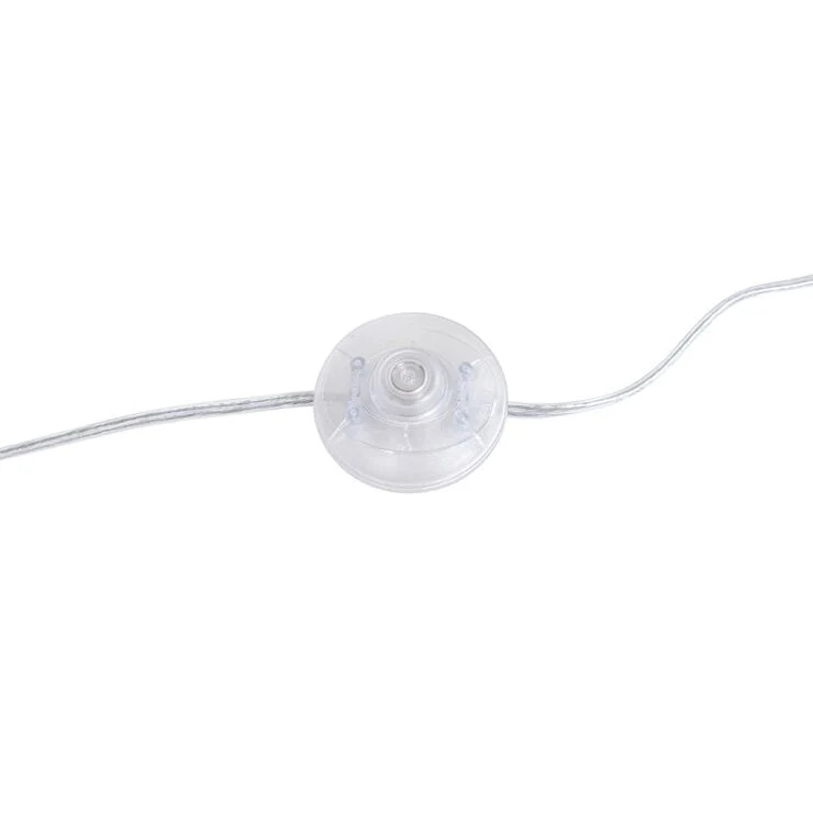 Lampadaire arc en laiton avec verre clair