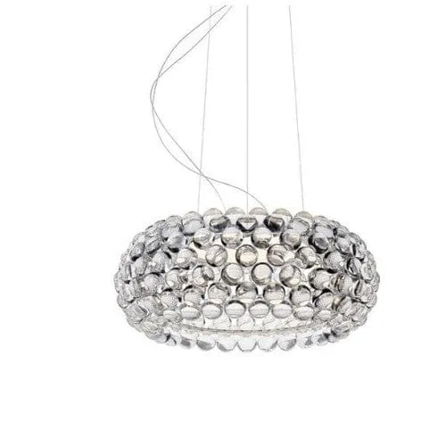 Suspension LED Connectée Cristal Boule Luxe