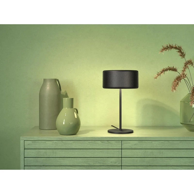 GRAIN - BORDLAMPE M - MAT SORT - BELID