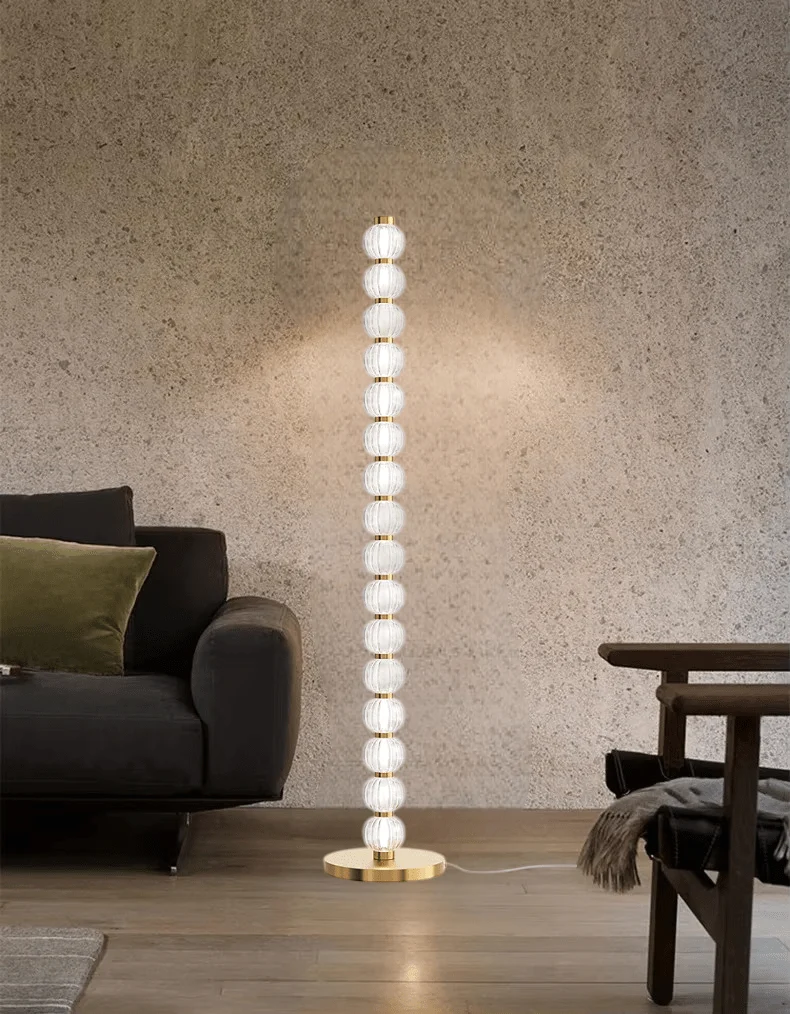 Lampadaire LED Salon Cristal