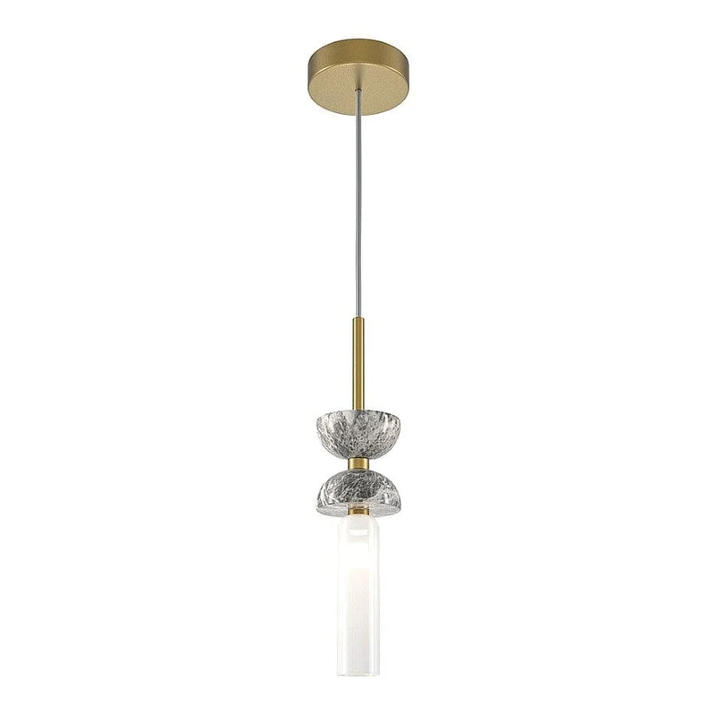 Luminaire suspension marbre gris Chambre