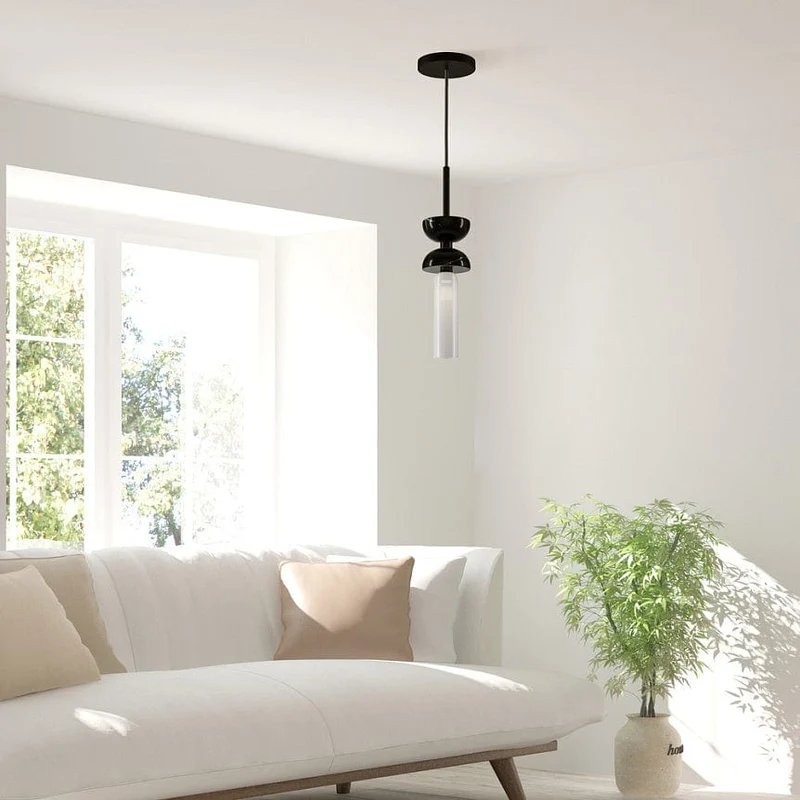 Luminaire suspension marbre gris Chambre