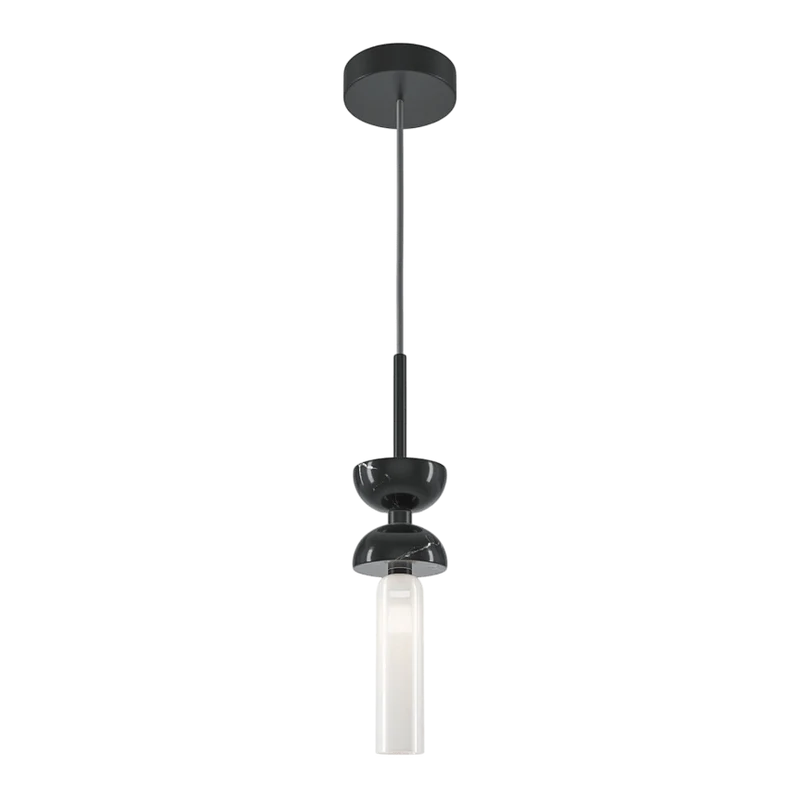 Luminaire suspension marbre gris Chambre