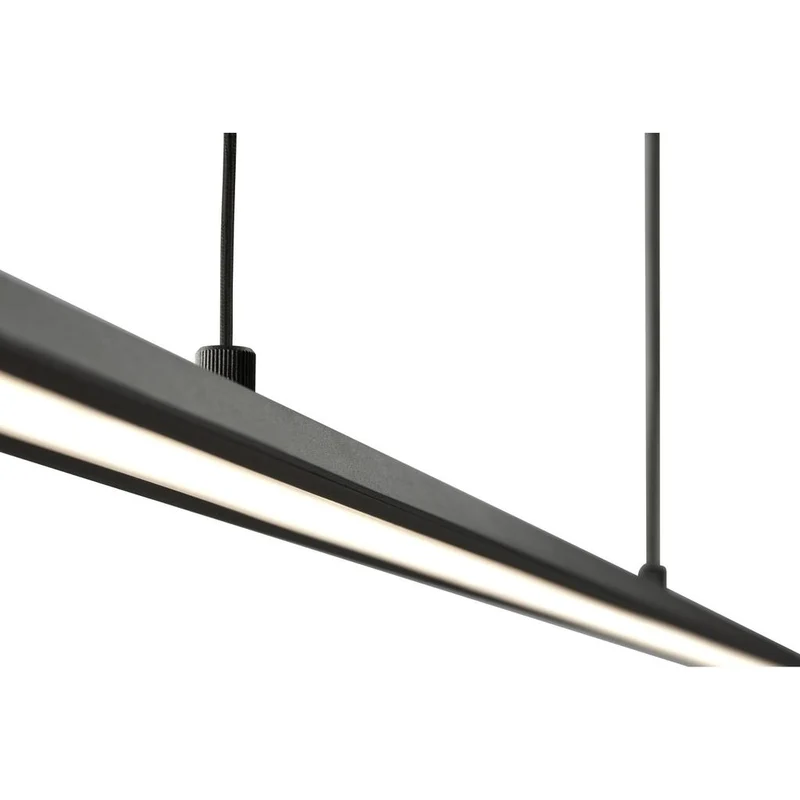 SLIM LANGBORDSPENDEL L150 SORT LED