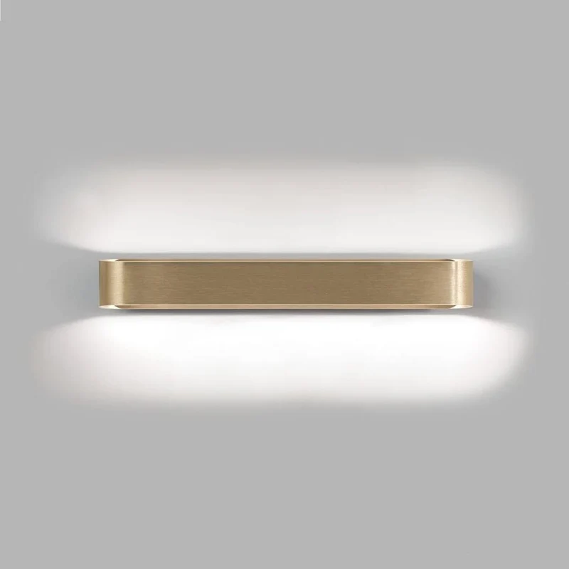 Aura W3 Væglampe - Messing - Elegant dim-to-warm LED-vægbelysning
