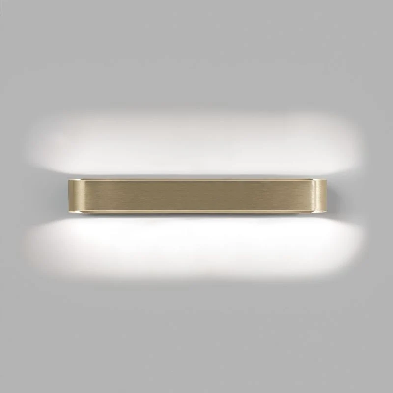 Aura W3 Væglampe - Messing - Elegant dim-to-warm LED-vægbelysning
