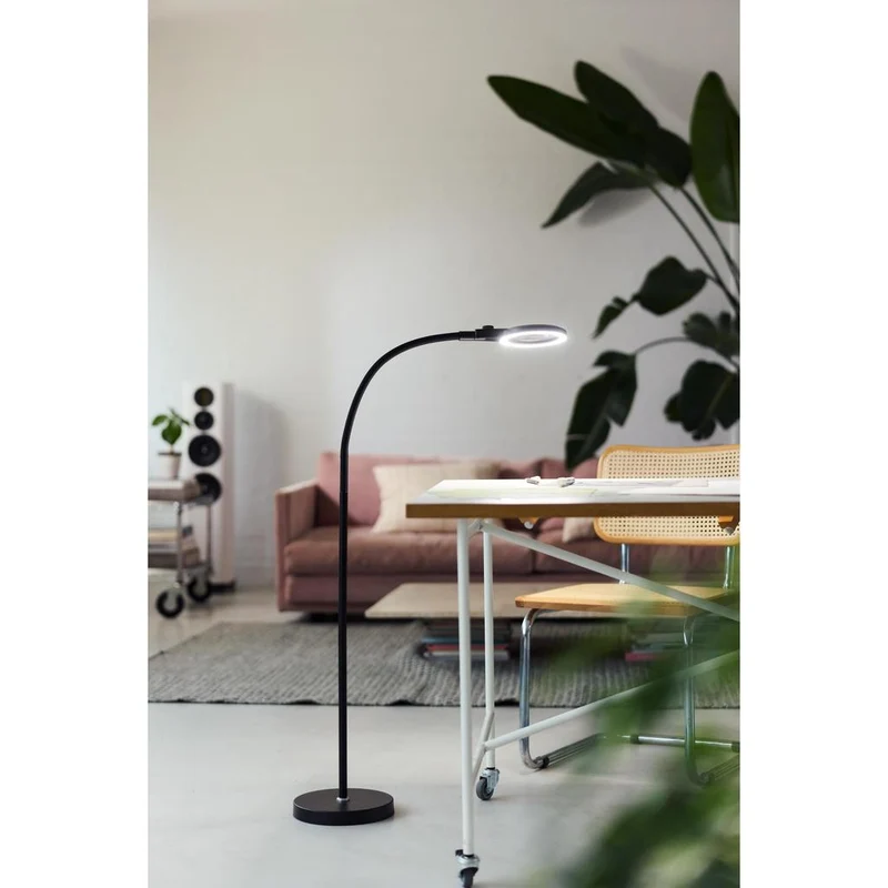 MAGNI LUP CHARGE PORTABLE GULVLAMPE SORT