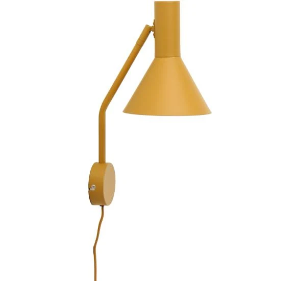 LYSS VÆGLAMPE MAT ALMOND