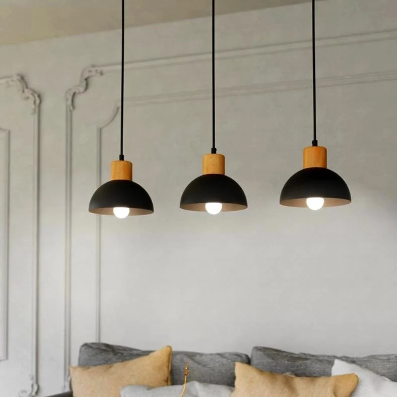 Suspension Noire Scandinave Salle a Manger