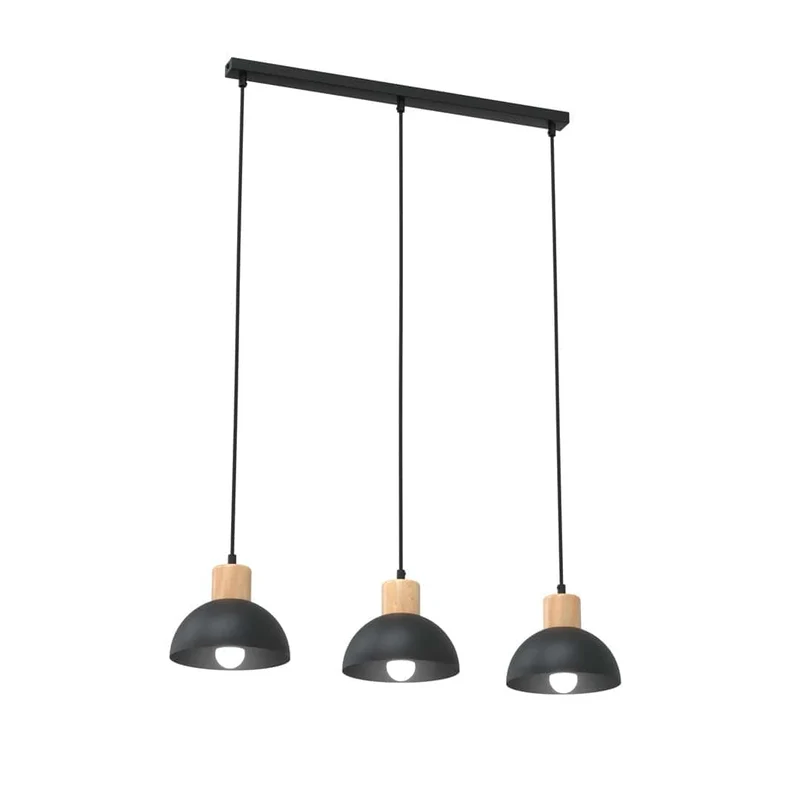 Suspension Noire Scandinave Salle a Manger