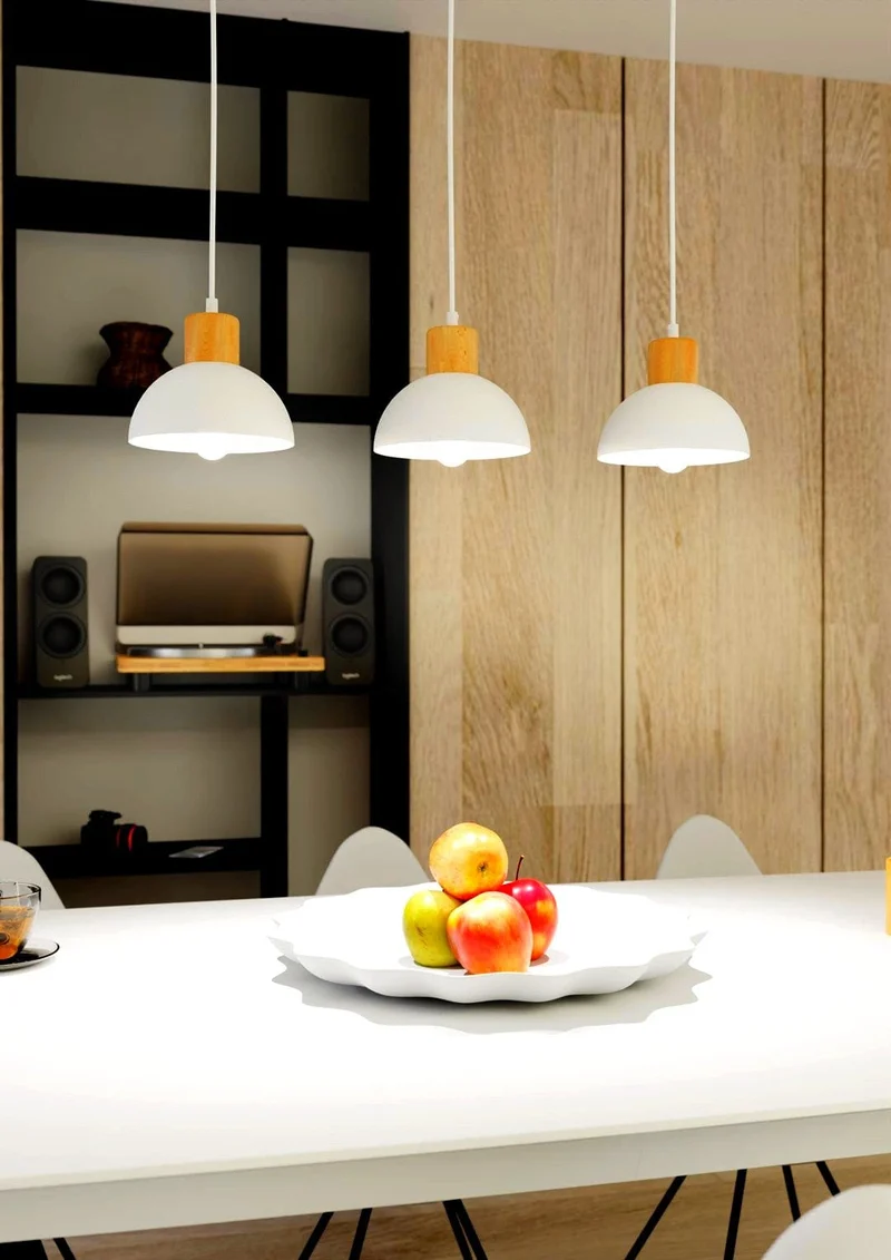 Suspension Noire Scandinave Salle a Manger