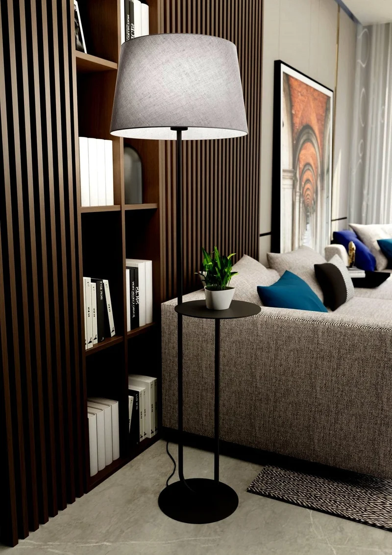 Lampadaire Beige de Salon