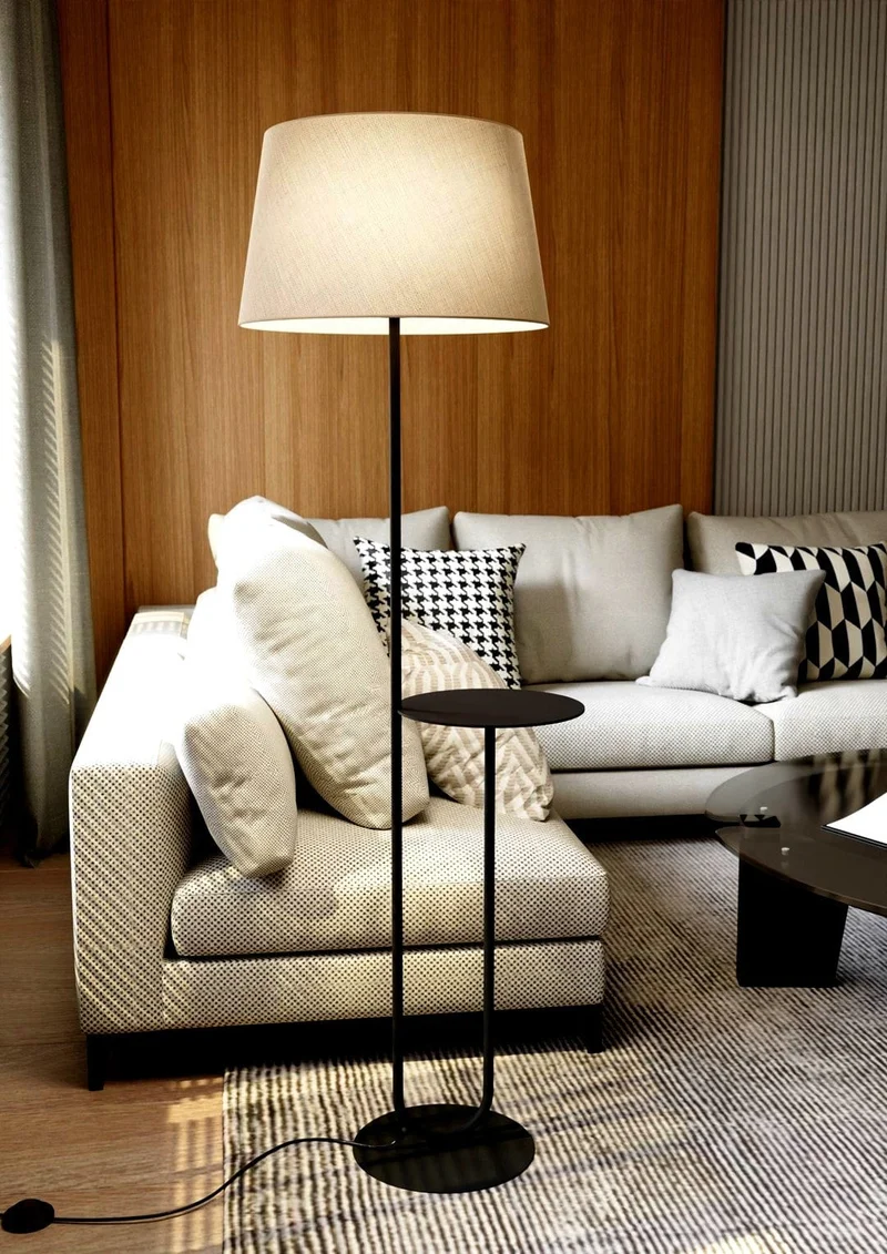 Lampadaire Beige de Salon
