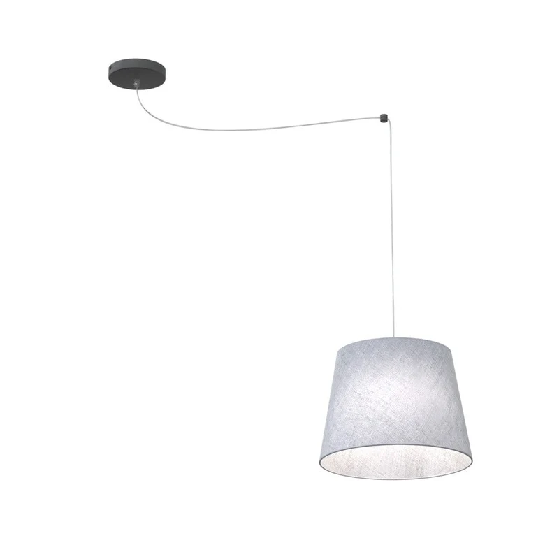 Abat jour en suspension gris pour Chambre