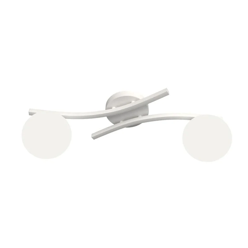 Plafonnier blanc design Salon