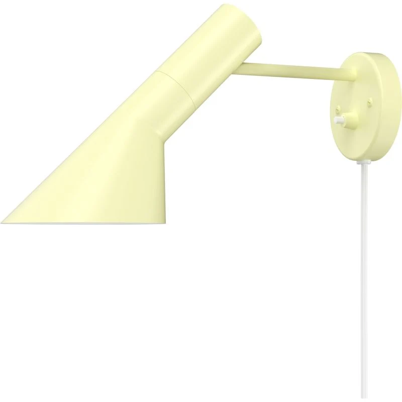 AJ - Væglampe - Soft Lemon - i ikonisk Arne Jacobsen-design