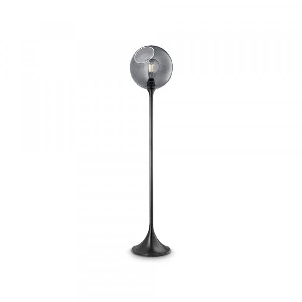 Lampadaire Boule Bleu Fumée