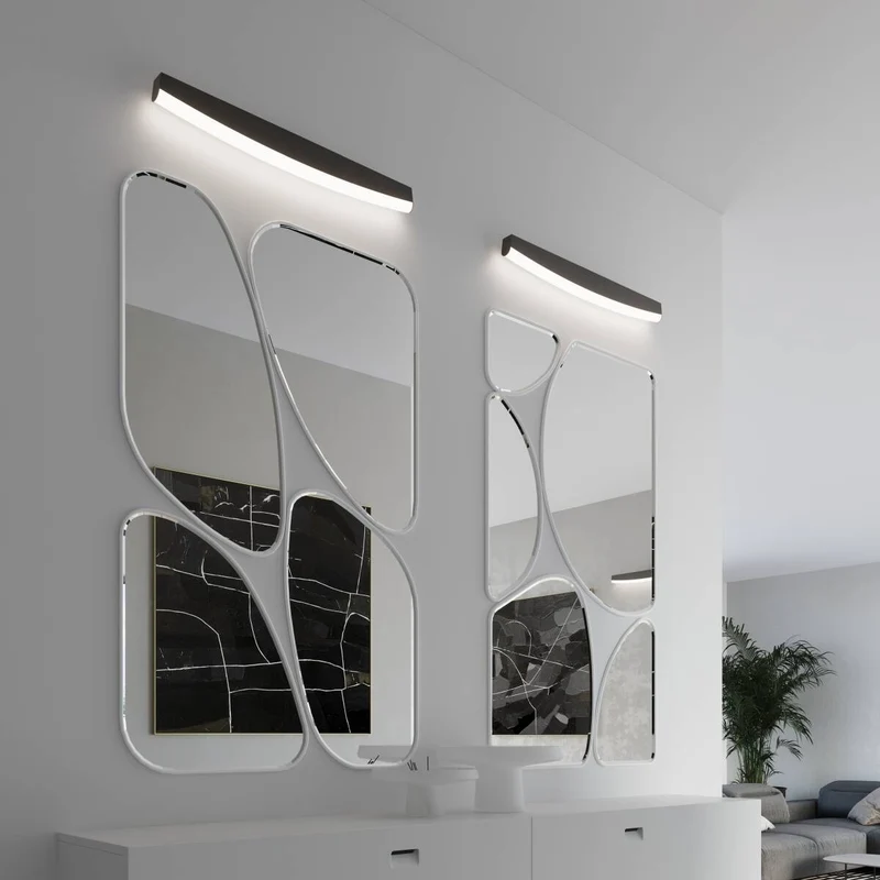 Applique murale Blanche Tube Salon