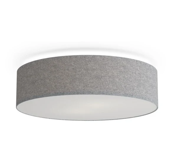 Soft Plafond Ø50 - Loftlampe - Uld Grå - Belid