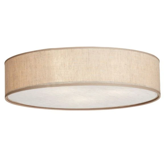 Soft Plafond Ø60 - Loftlampe - Natur Linned | Belid