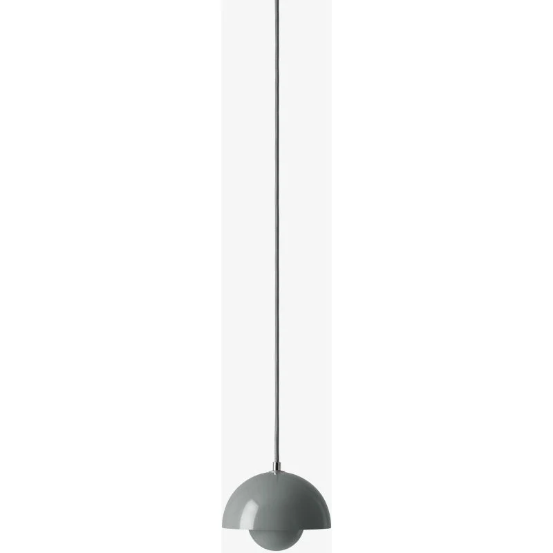 FLOWERPOT VP10 - PENDEL Ø16 - STONE BLUE