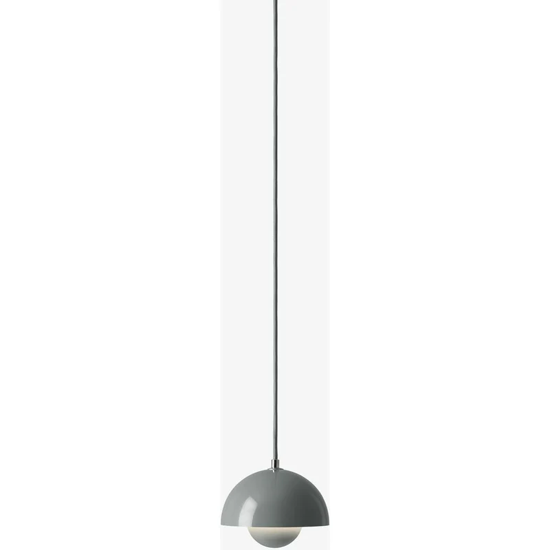 FLOWERPOT VP10 - PENDEL Ø16 - STONE BLUE