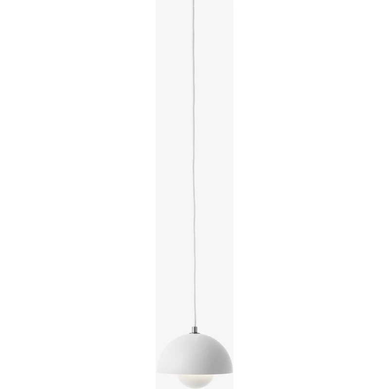 FLOWERPOT VP10 - PENDEL Ø16 - MAT HVID