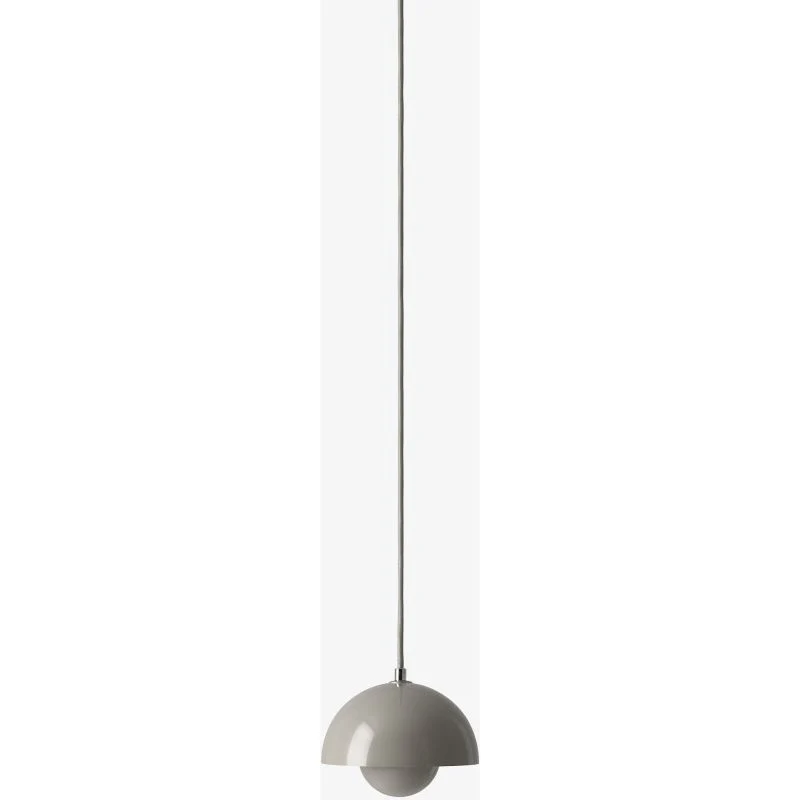 FLOWERPOT VP10 - PENDEL Ø16 - GREY BEIGE