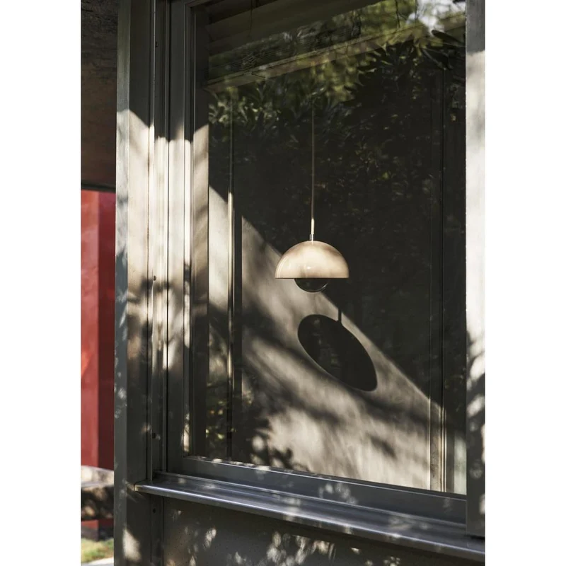 FLOWERPOT VP10 - PENDEL Ø16 - GREY BEIGE