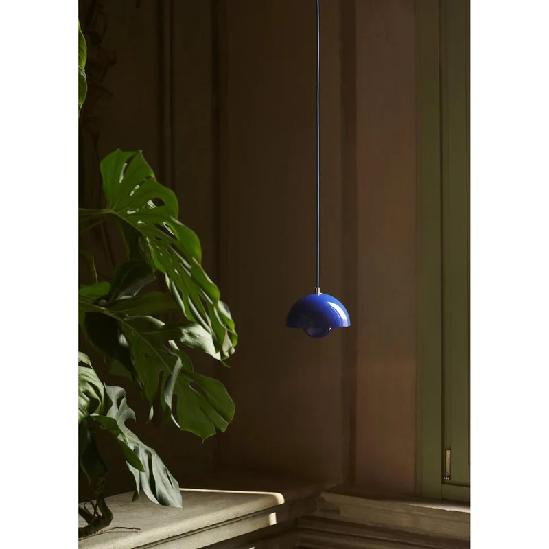 FLOWERPOT VP10 - PENDEL Ø16 - COBALT BLUE