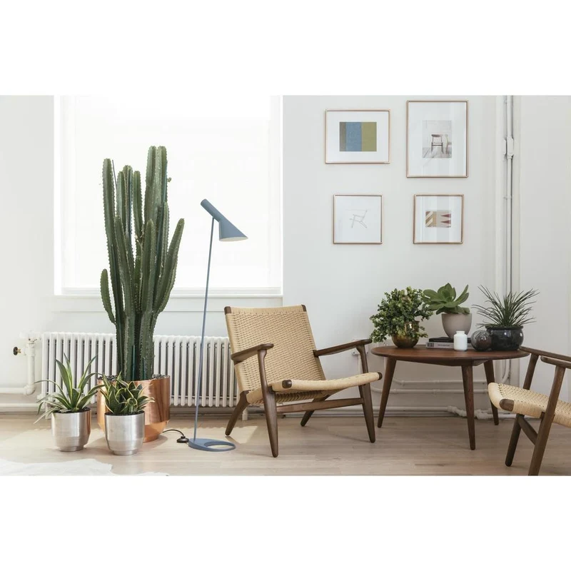 AJ - Gulvlampe - Dusty Blue