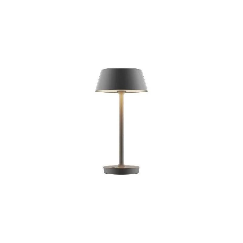 COMPANION BIG T2 - BORDLAMPE - MAT GRÅ