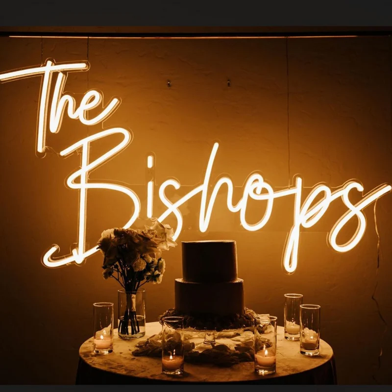 Concevez votre propre néon LED de mariage