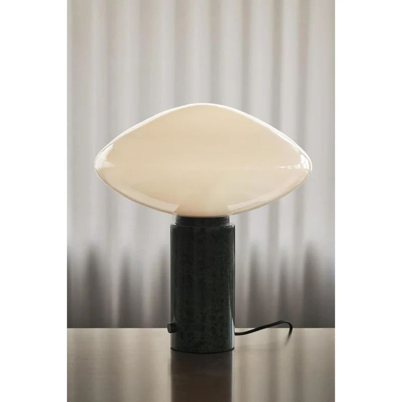 MIST AP17 - BORDLAMPE - GLAS OG MARMOR