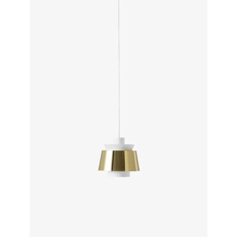 UTZON JU1 - PENDEL - MESSING/HVID