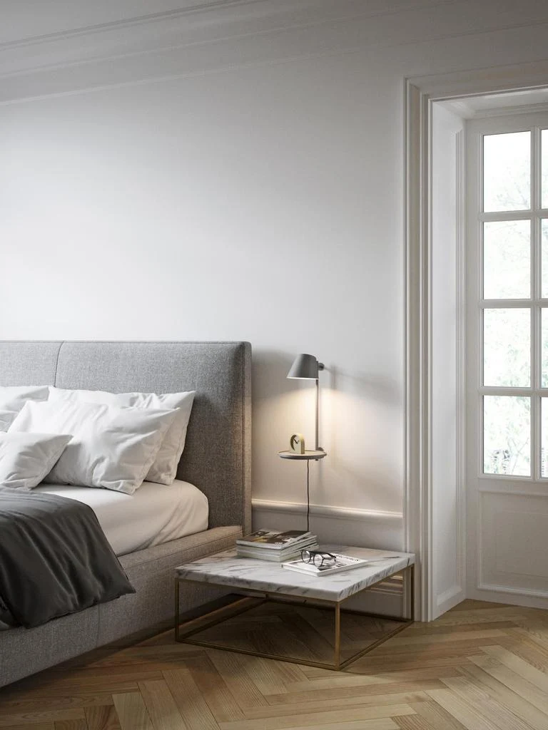 DFTP Stay Væglampe Grå - Justerbart & Moderne Design