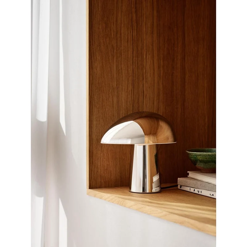 NIGHT OWL POLERET STÅL BORDLAMPE - FRITZ HANSEN