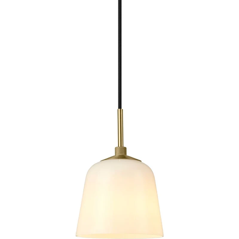 Halo Design Room 49 Pendel - Ø15 cm, Antik Messing & Opal Glas