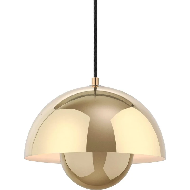 FLOWERPOT VP1 - PENDEL - MESSING PLATED