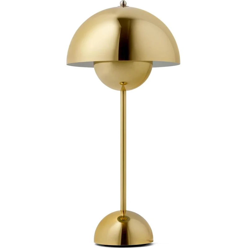 FLOWERPOT VP3 - BORDLAMPE - MESSING PLATED