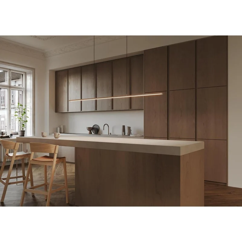 Slim Langbordspendel L150 MESSING LED