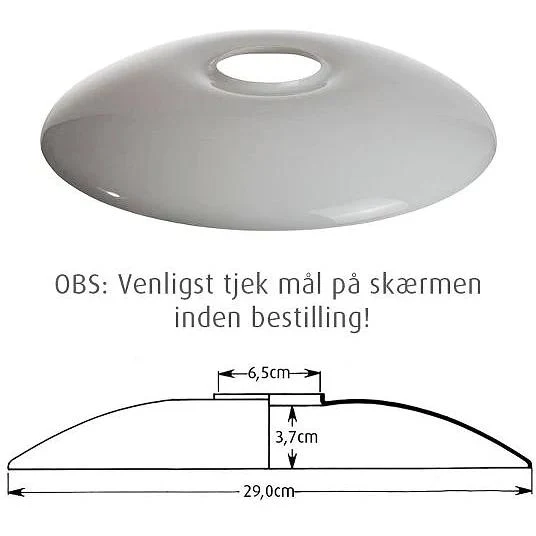 PH 3/2 - Bord/Væglampe - Glas Overskærm (Louis Poulsen)