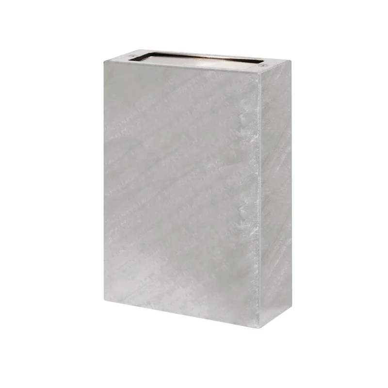Fjong Væglampe (galvaniseret stål) - Dansk, robust design til udendørs belysning