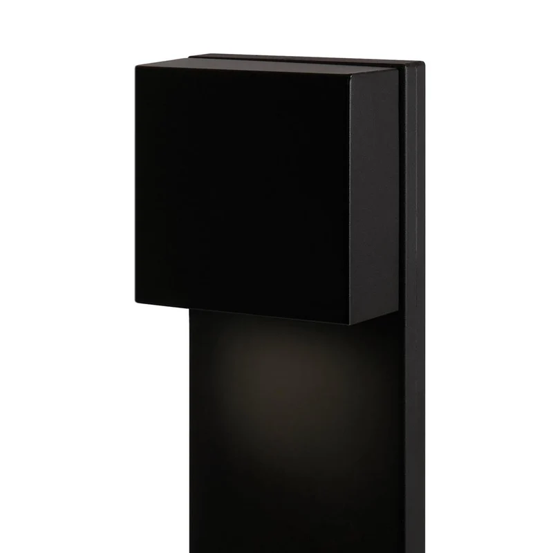 Fix Bedlampe - Sort RAL 9005 | Robust udendørs nedadlys