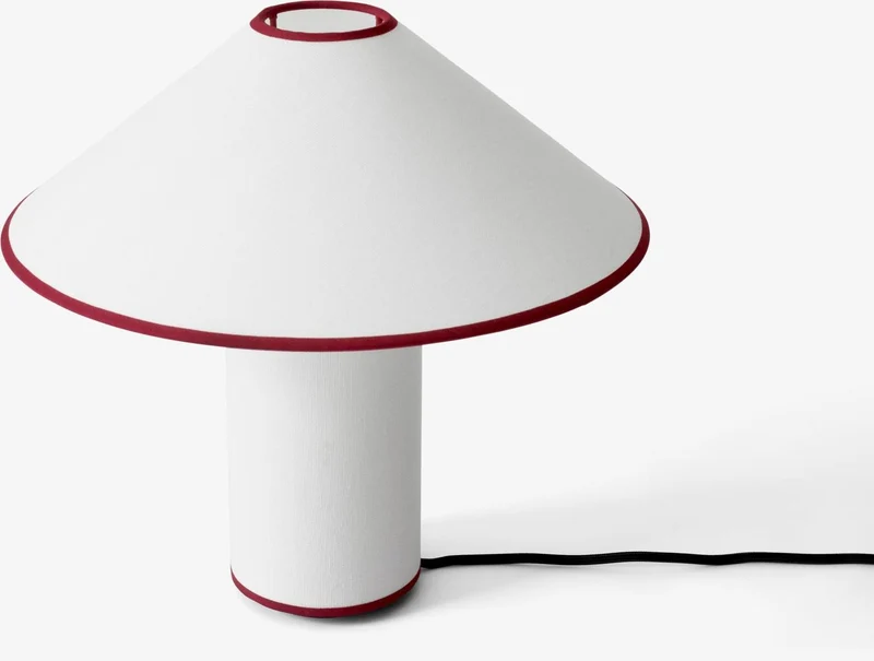 COLETTE ATD6 - BORDLAMPE - HVID/RØD