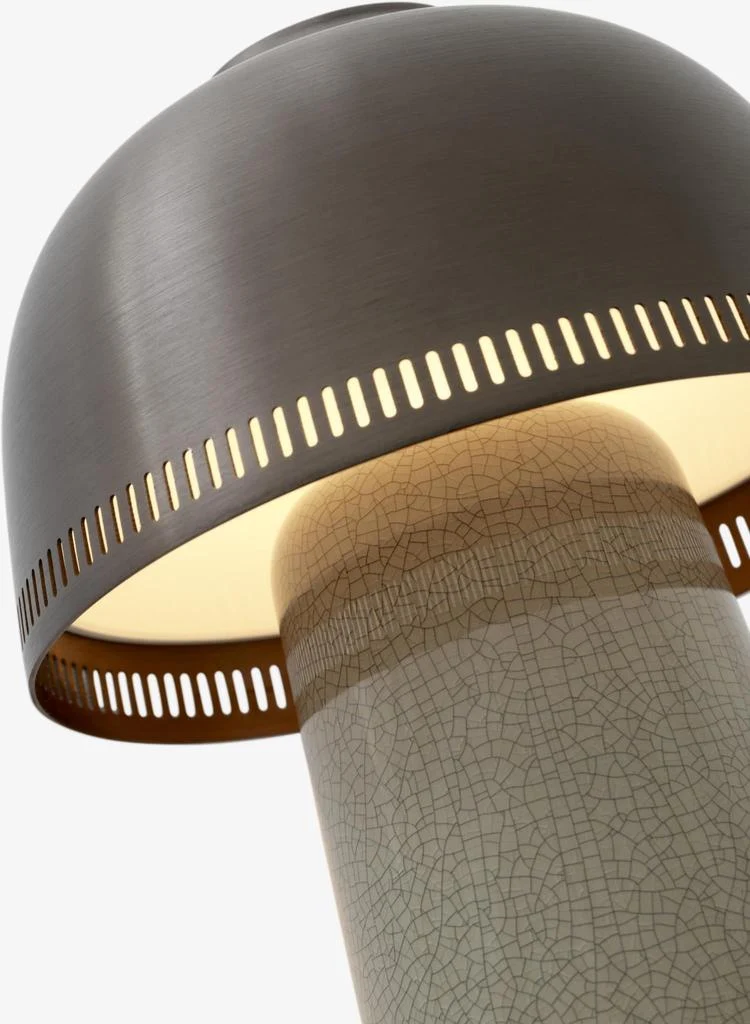 RAKU SH8 - PORTABLE BORDLAMPE - GRÅ OG BRONZE